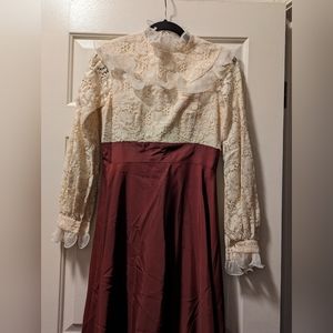 Vintage Sylvia Ann maxi dress